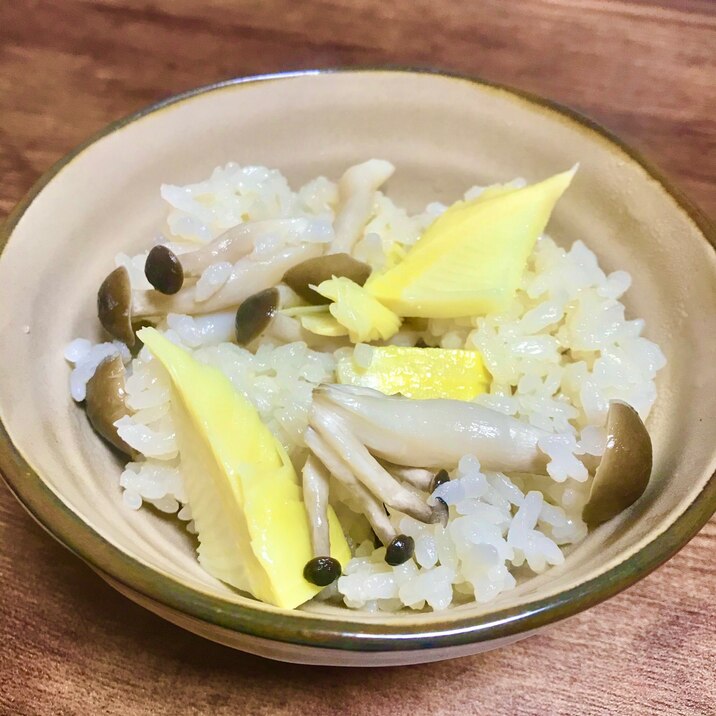 たけのこご飯*